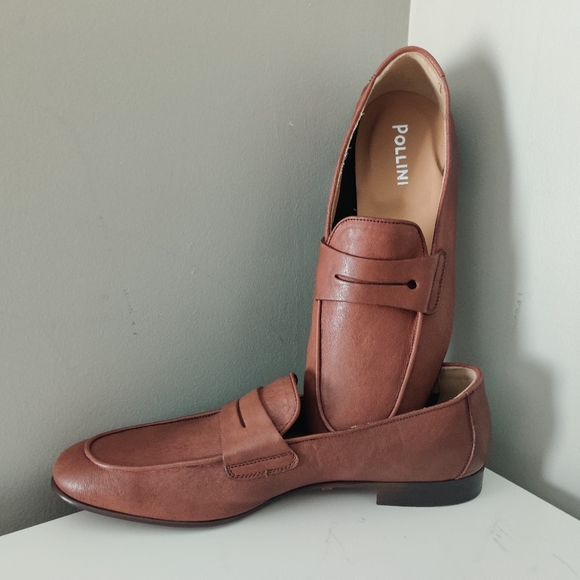 Pollini Men Loafers - European Size 44